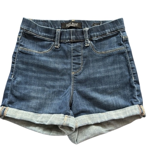 Judy Blue Pants - Judy Blue Pull On Denim Shorts size Small